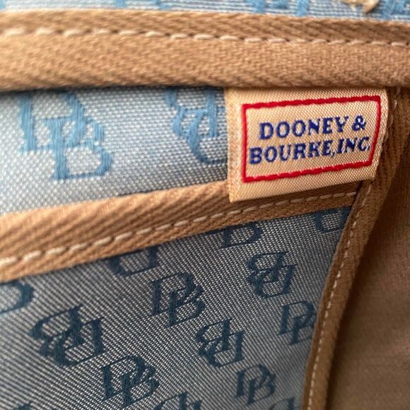 Dooney-bourke Women's Brown and Blue Bag - Picture 8 of 8